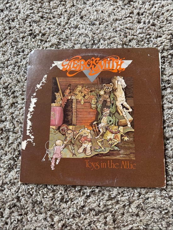 Other - Very Vintage Aerosmith Toys in the Attic Record